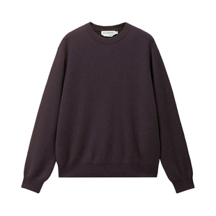 【韩国明星同款】佐丹奴针织衫男装羊毛混纺圆领针织毛衣01054923