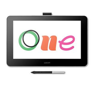 Wacom one数位屏DTC133手绘屏13.3英寸电脑绘画板PS手写板