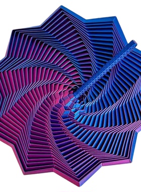 3D打印带手柄萝卜塔玩具