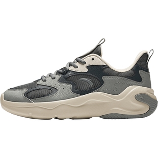 安踏男鞋运动鞋男款2025新款官方旗舰正品轻便缓震厚底休闲鞋子男