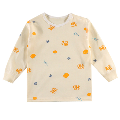 无骨款纯棉低领秋衣打底衫春秋款