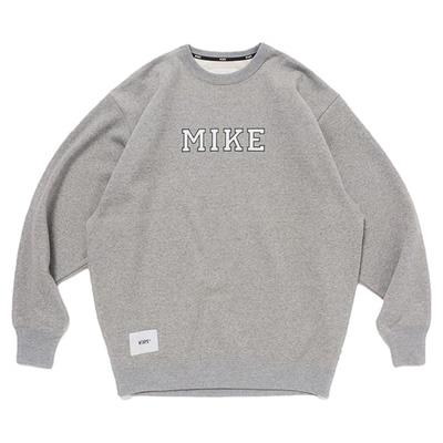 折扣WTAPS ACADEMY / SWEATER / COTTON学院圆领套头卫衣24FW