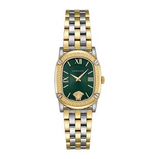 【情人节礼物】VERSACE范思哲新款名牌女手表 方形复古钢带手表女