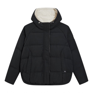 特步CHINA羽绒服女士2025冬款运动上衣防风保暖外套975428190359