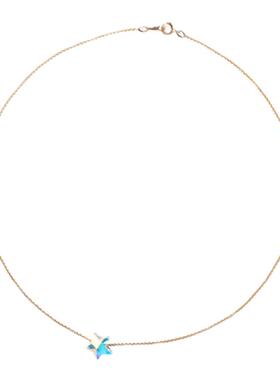 给你摘星星呀幻彩小海星锁骨链女甜美礼物项链不掉色女为你摘星