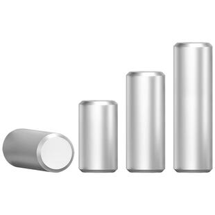 316L不锈钢实心圆柱销定位销子固定销定做订制销轴快速销钉 GB119