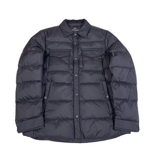 报喜鸟羽绒服男冬季男士翻领衬衫外套白鸭绒男款冬季休闲外套上衣