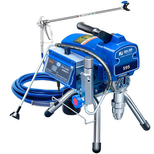 藤原高压无气喷涂机大功率乳胶漆涂料彩钢瓦油漆喷漆枪电动喷漆机