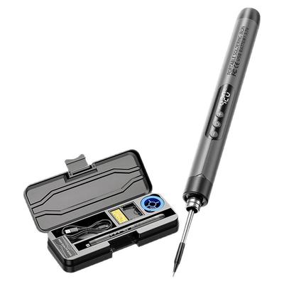 鹿仙子智能数显电烙铁无线充电式