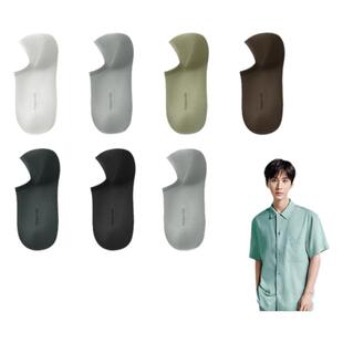 【海藻消臭】有棵树袜子男士船袜抗菌棉袜夏季薄款防臭吸汗透气