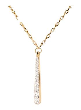 PDPAOLA简约叠带轻奢项链女