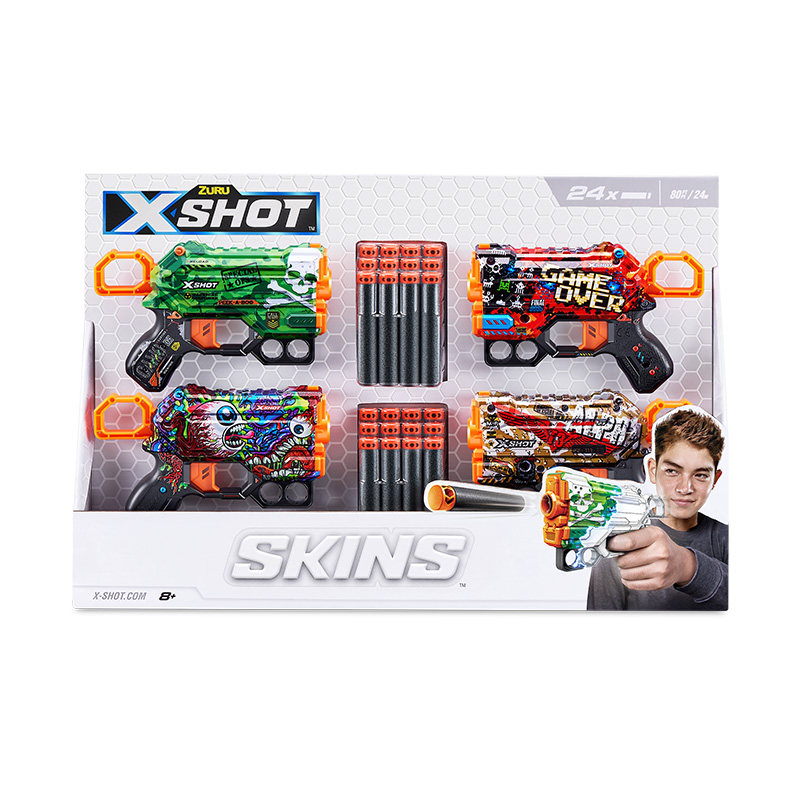 ZURUXSHOT1秒速充儿童水枪玩具