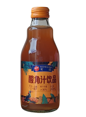 昆明宏达果汁饮料258mL瓶装