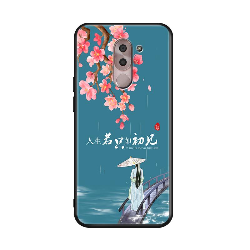 秋昊适用于华为荣耀畅玩6x手机壳BLN-AL10硅胶a140男款bln-al40全包bln-al20卡通荣耀6X简约blnal1o保护套a12