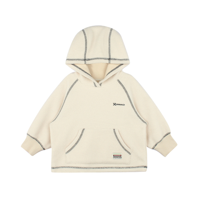 utouto冬季撞色线连帽卫衣