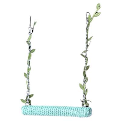 各种棉麻绳站杆秋千玩具