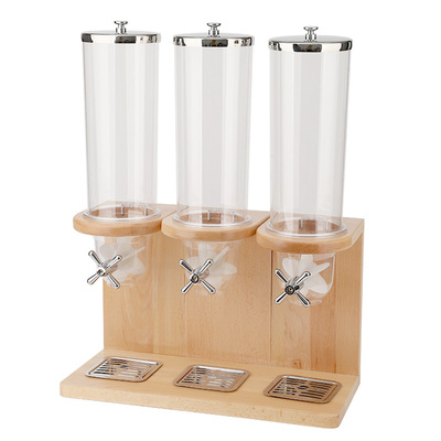 玖熙餐厅大众木座麦片分配器