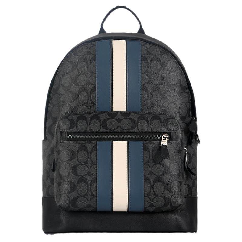 coach蔻驰男时尚通勤背包双肩包