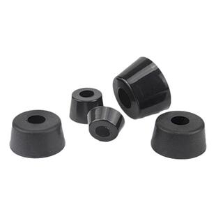 环保橡胶锥形家具桌椅机箱仪器橡胶脚垫防滑减震梯形螺丝孔垫脚XD