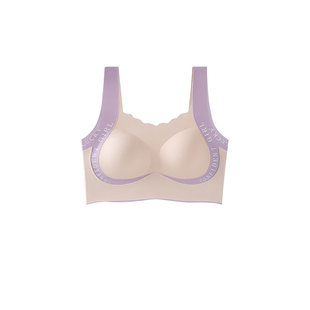 贝迪纯少女文胸学生运动内衣防震背心发育期初中高中生女青春期