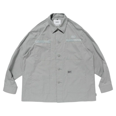 WTAPS JMOD 01 / LS / COTTON. RIPSTOP 纯棉休闲衬衫25SS