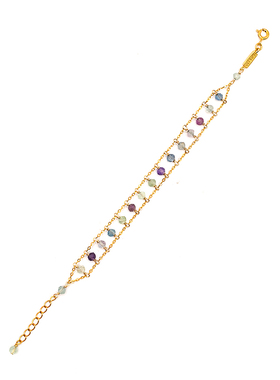 THISNESS女萤石复古手链