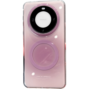 椭圆晕染适用华为mate80系列手机壳rs磁吸气囊防摔新款mate80promax独特好看的pura80pro+简约70ultra超火60p