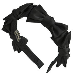 公主落难发箍蝴蝶结女款高级感缎面发卡头箍2026年新款高颅顶发捆