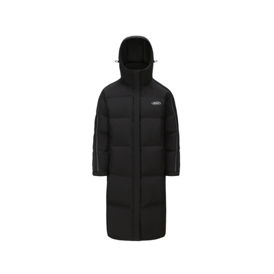 波司登男中长情侣时尚羽绒服