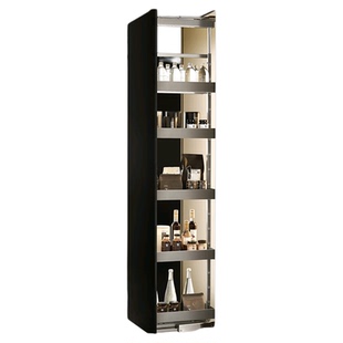 HIGOLD/悍高 零食高柜拉篮多层推拉式窄柜大怪物多层高伸侧拉篮