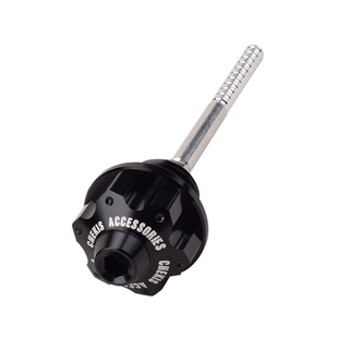 适用光阳Racing H150改装防盗机油尺RKS铝合金油标尺装饰盖机油帽