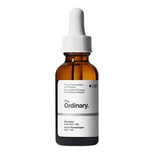 The Ordinary 10%杏仁酸精华液温和收缩毛孔去角质淡化痘印祛痘痘