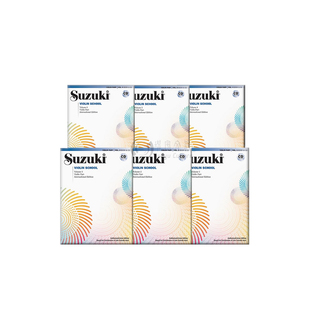 铃木小提琴教程 亚洲版 附CD 不含钢伴谱 全套共一至六卷 原版乐谱书 Suzuki Violin School Vol 1-6 Asian Edition