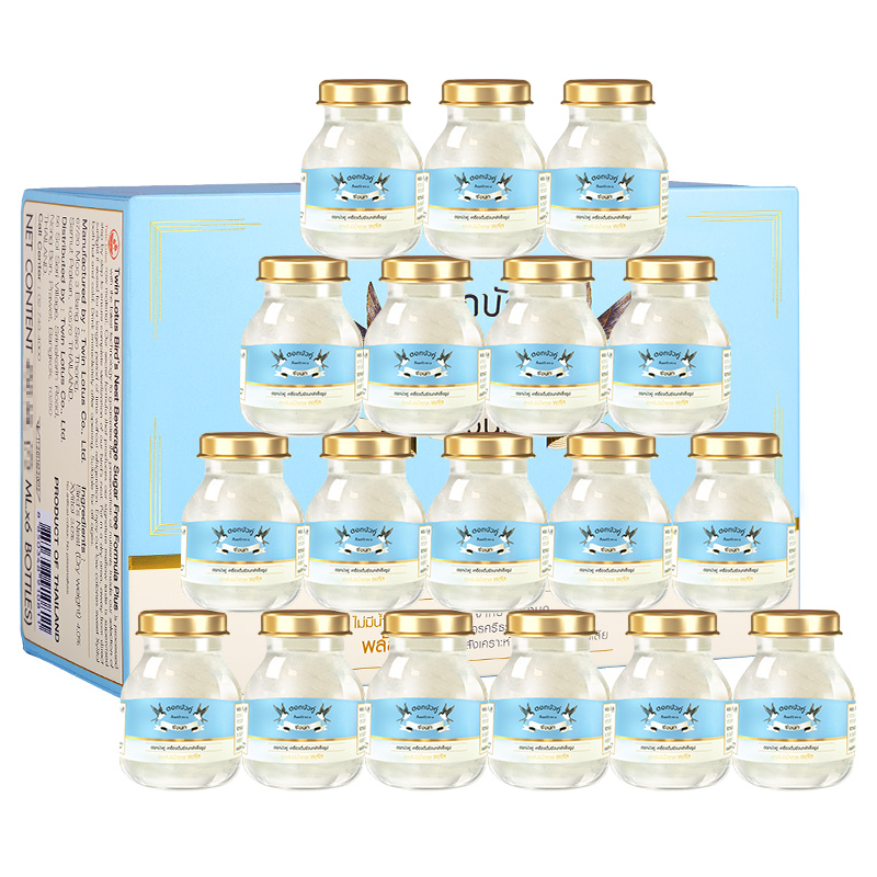 双莲即食燕窝4%木糖醇75mlx60瓶