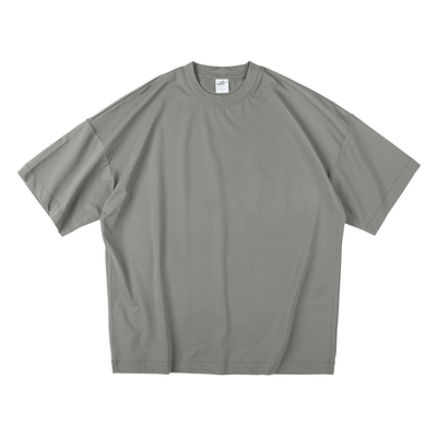 宽松短袖微锥形剪裁功能型T恤