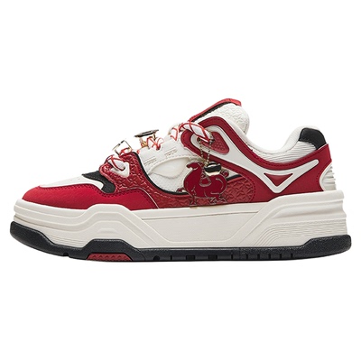 安踏好事发生芝士蛋糕厚底板鞋