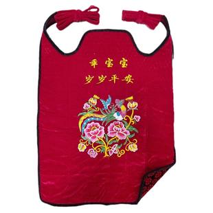 老式传统婴儿宝宝贵州云南四川重庆小孩外出前抱后背带娃扇被巾袋