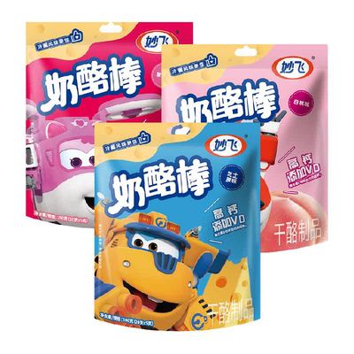 妙飞高钙奶酪棒多口味3袋装