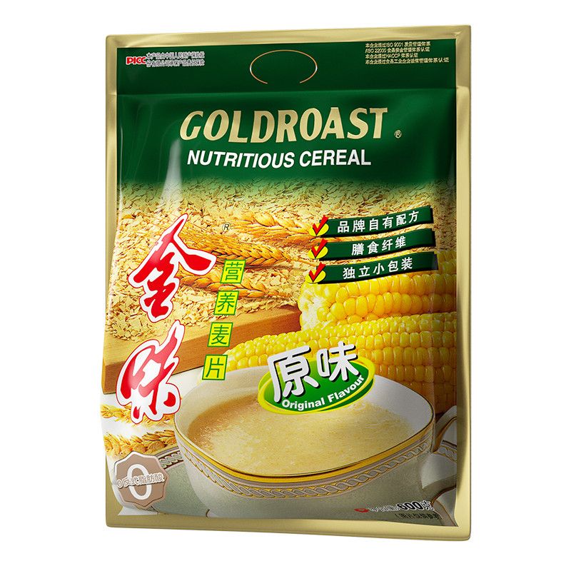 金味麦片原味燕麦浓醇厚健康早餐