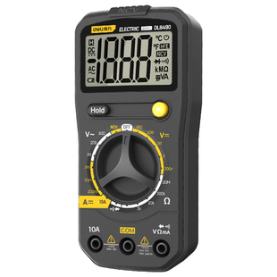 得力万用表数字高精度防烧便携式全自动智能多功能电工专用万能表