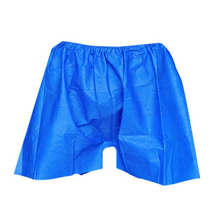 100条足浴一次性短裤美容院男士加厚平角内裤桑拿汗蒸纸裤子浴裤
