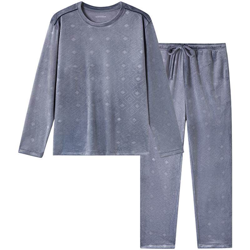 舒雅男士铂雅家居服套装