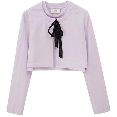 IMMI女士幻彩系带针织开衫