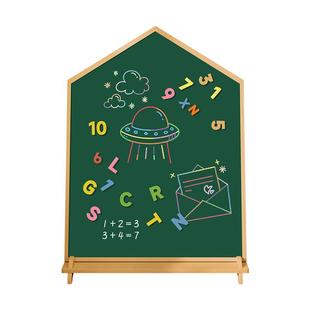 儿童支架画板宝宝磁性双面写字板可擦教学家用教学涂鸦画画小黑板