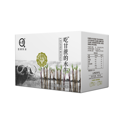 认养吃甘蔗的水牛奶4.0蛋白16盒