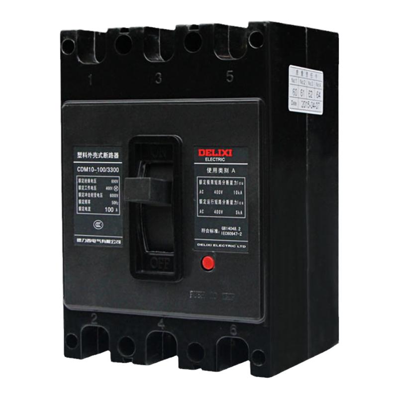 德力西塑壳式断路器三相空气开关CDM10-100 150 200 400 600/3300