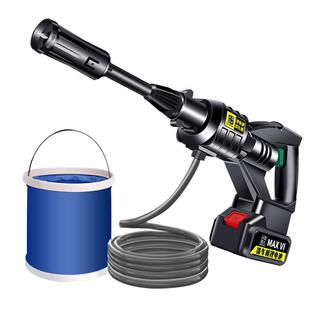 无线洗车机神器高压洗车水枪家用车用抢强力专用锂电池增压刷车泵