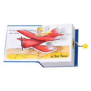 小王子3D立体音乐盒摆件手摇八音盒儿童朋友女孩生日礼物女生