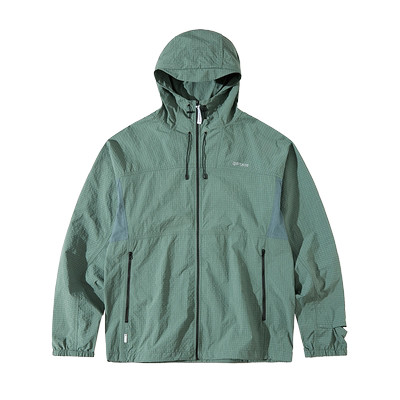 STAW连帽秋季宽松防风夹克