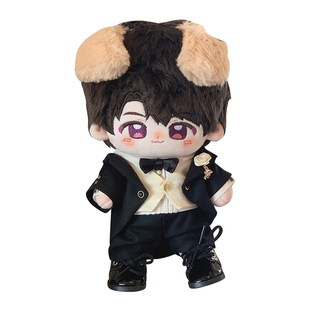 原创棉花娃娃20cm娃衣晨间礼服欧式帅气玩偶服可爱衣服无属性换装